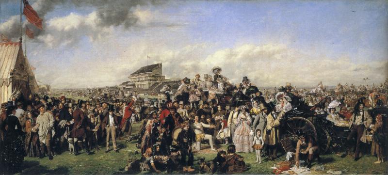 William Powell Frith The Derby Day Germany oil painting art